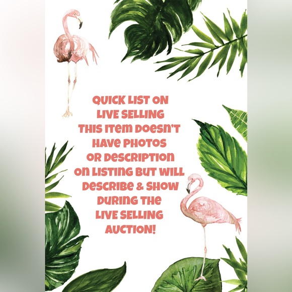 Unlisted Item on POSH LIVE show 💕🚨 - Picture 3 of 3